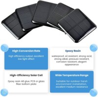 2V 160 MA Monocrystalline Drop Solar Panel Size:50x50mm - 7