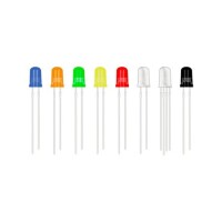 2V 20mA 5mm Turuncu Led 28mm Bacak Uzunluğu - 1