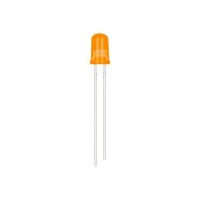 2V 20mA 5mm Turuncu Led 28mm Bacak Uzunluğu - 2