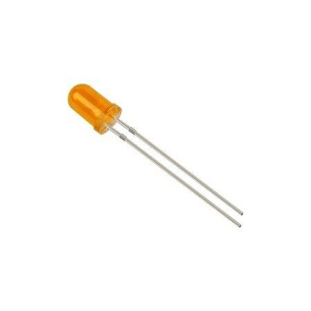 2V 20mA 5mm Turuncu Led 28mm Bacak Uzunluğu - 5