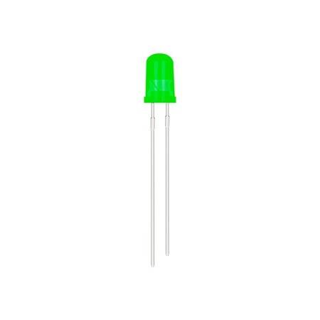 2V 20mA 5mm Yeşil Led 28mm Bacak Uzunluğu - 2
