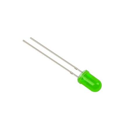 2V 20mA 5mm Yeşil Led 28mm Bacak Uzunluğu - 3