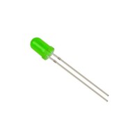 2V 20mA 5mm Yeşil Led 28mm Bacak Uzunluğu - 5
