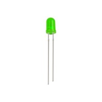 2V 20mA 5mm Yeşil Led 28mm Bacak Uzunluğu - 6