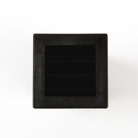 2V 40MA 1 Led Tek Kristal Güneş Hollow-Out Çim Lambası Beyaz Renk - 1