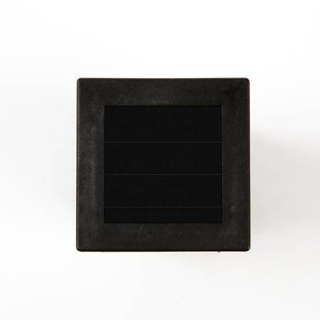 2V 40MA 1 Led Tek Kristal Güneş Hollow-Out Çim Lambası Beyaz Renk - 1
