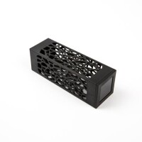 2V 40MA 1 Led Tek Kristal Güneş Hollow-Out Çim Lambası Beyaz Renk - 4