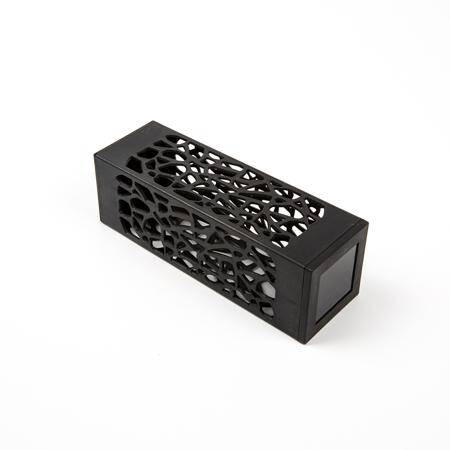 2V 40MA 1 Led Tek Kristal Güneş Hollow-Out Çim Lambası Beyaz Renk - 4