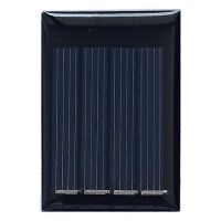 2V 40MA Polycrystalline Silicon Laminated Solar Panel Size:54x45mm - School Physics Experiment DIY - 1