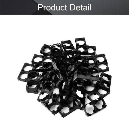 2x 21700 Battery Holder With 21.2mm Bore Diameter - 5