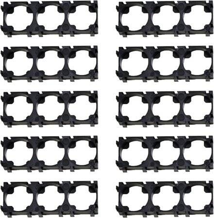 2x 21700 Battery Holder With 21.75mm Bore Diameter - 2
