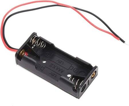 2x AAA Battery Holder Box With PH2.0 Plug With Switch And Cover - 1