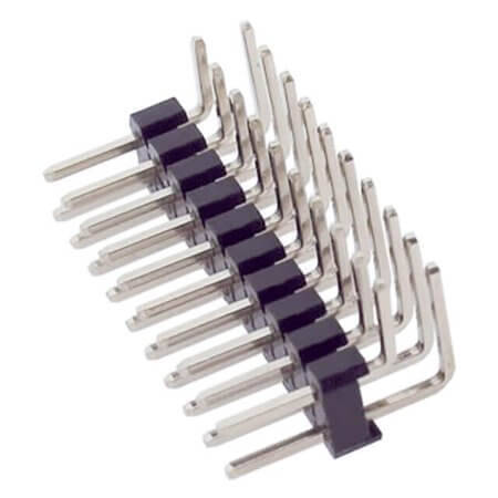 2X10-2.00-R-4.0X2.80X9.3 PIN HEADER 20PIN(2x10) 2.00mm THT R/A - 1