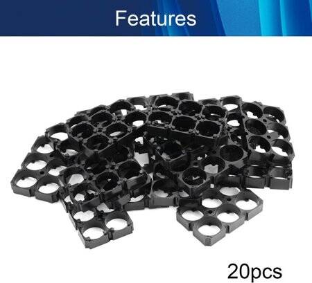 2x3 18650 Battery Holder With 18.5mm Bore Diameter - 4