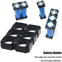2x3 18650 Battery Holder With 18.5mm Bore Diameter - 5