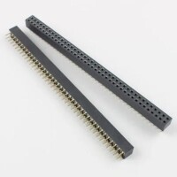 2x40 Pin Female Header 2.54mm - 1