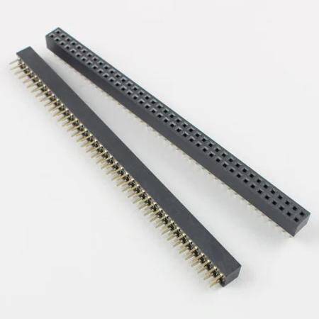 2x40 Pin Female Header 2.54mm - 1