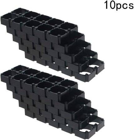 2x5 18650 Battery Holder With 18.5mm Bore Diameter - 4