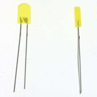2Y52HD-28 LED 2x5MM YELLOW 3mcd 140° YELLOW/DIFFUSED - 1