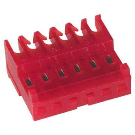 3-644540-6 CONNECTOR RECEPT 6POS 22AWG MTA100 - 1