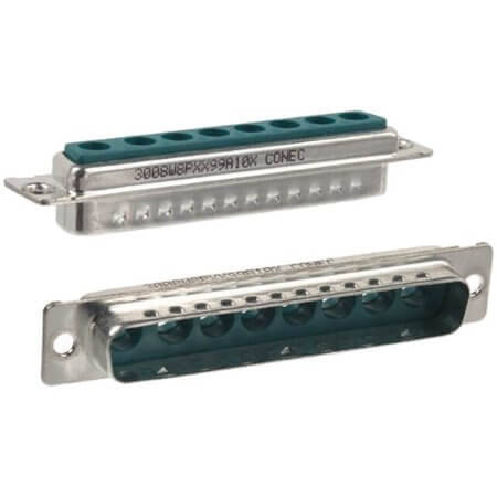 3008W8PXX99A10X CONN D-SUB HOUSING PLUG 8POS - 1