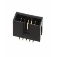 3020-10-0300-00 BOX HEADER 10PIN(2x5) 2.54mm SMT V/T MALE BLACK - 1