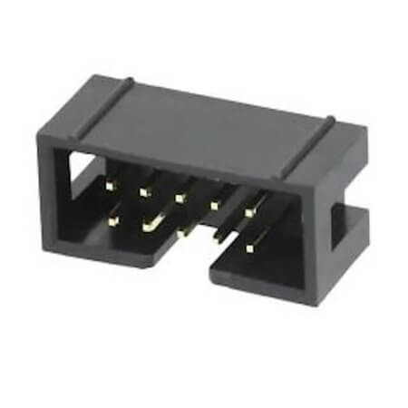 30310-6002HB BOX HEADER 10PIN(2x5) 2.54mm THT V/T MALE BLACK - 1