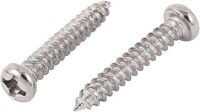 304 Paslanmaz Çelik Çapraz Gömme Yassı Başlı Akıllı Vida M3 16mm - 2