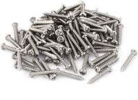 304 Paslanmaz Çelik Çapraz Gömme Yassı Başlı Akıllı Vida M3 16mm - 3