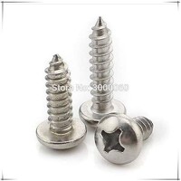 304 Paslanmaz Çelik Çapraz Gömme Yassı Başlı Akıllı Vida M3 30mm - 3