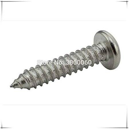 304 Paslanmaz Çelik Çapraz Gömme Yassı Başlı Akıllı Vida M3 30mm - 5