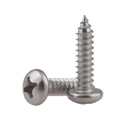 304 Paslanmaz Çelik Çapraz Gömme Yassı Başlı Akıllı Vida M3 40mm - 2