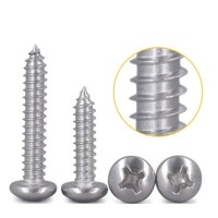 304 Paslanmaz Çelik Çapraz Gömme Yassı Başlı Akıllı Vida M3 40mm - 3
