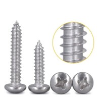 304 Paslanmaz Çelik Çapraz Gömme Yassı Başlı Akıllı Vida M3 6mm - 5