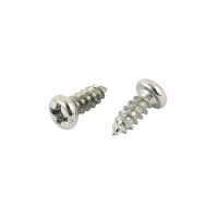 304 Paslanmaz Çelik Çapraz Gömme Yassı Başlı Akıllı Vida M3 8mm - 2
