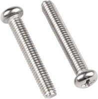 304 Paslanmaz Çelik Çapraz Gömme Yassı Başlı Vida M3 16mm - 2
