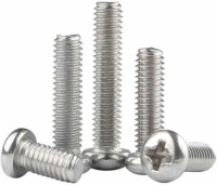 304 Paslanmaz Çelik Çapraz Gömme Yassı Başlı Vida M3 16mm - 4