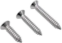 304 Stainless Steel Cross Recessed Countersunk Head Tapping Screws M2x4 - 2