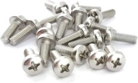 304 Stainless Steel Cross Recessed Countersunk Head Tapping Screws M2x6 - 1