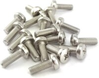 304 Stainless Steel Cross Recessed Countersunk Head Tapping Screws M2x6 - 2