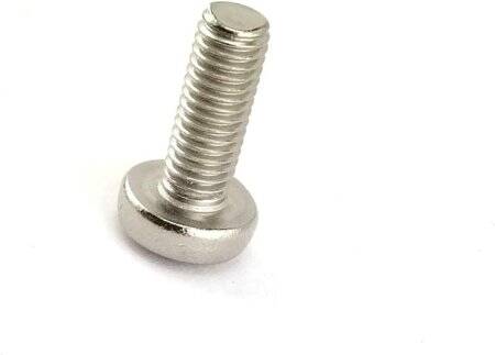 304 Stainless Steel Cross Recessed Countersunk Head Tapping Screws M2x6 - 3