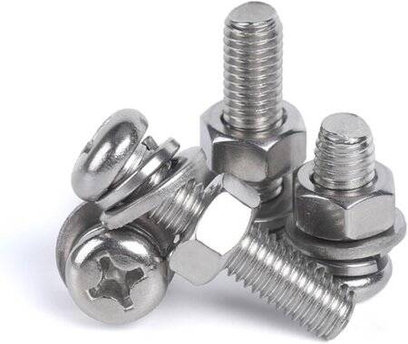 304 Stainless Steel Cross Recessed Pan Head Screw M3 25mm - 1