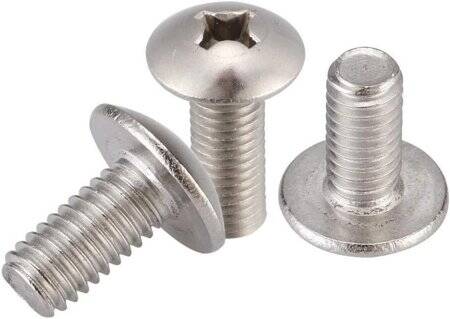 304 Stainless Steel Cross Recessed Pan Head Screw M3 6mm - 2