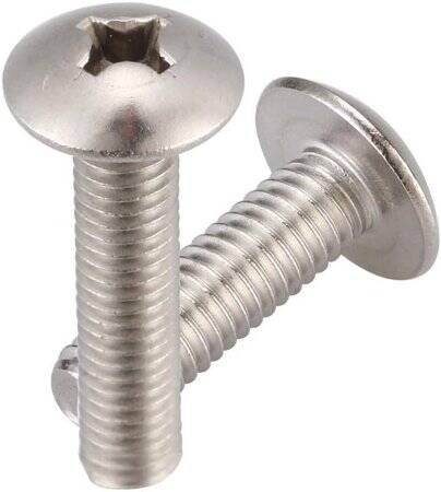 304 Stainless Steel Cross Recessed Pan Head Screw M3 6mm - 3