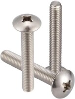 304 Stainless Steel Cross Recessed Pan Head Screw M3 6mm - 4