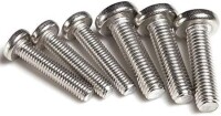 304 Stainless Steel Cross Recessed Pan Head Screw M3 8mm - 2