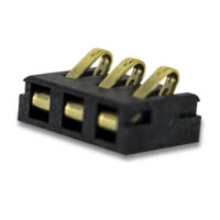 304D-262503 SPRING BATTERY 3PIN 2.50MM V/T H:2.60MM - 1