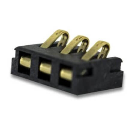 304D-262503 SPRING BATTERY 3PIN 2.50MM V/T H:2.60MM - 1