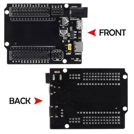 30Pin ESP32 Expansion Board With Type-C USB And Micro USB Dual Interface For ESP32 ESP-32 ESP-32S Development Board - 3