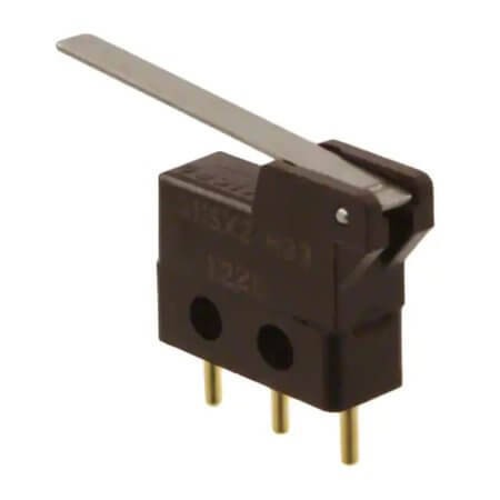 311SX2-H33 SWITCH MICRO 5A 125V/28VAC/DC SPDT THT - 1